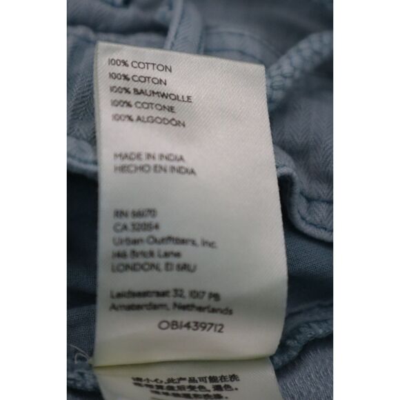 Free People OB1439712 Women's Sz XS Blue Waimea Slouchy Solid Shorts - Picture 6 of 10